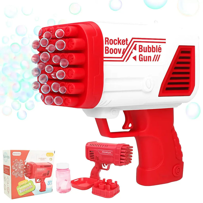 ZnG Traders Multi-Color Automatic Bubble Blaster Gun for Kids